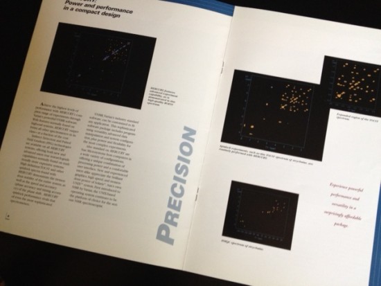 A traditional static paper brochure.