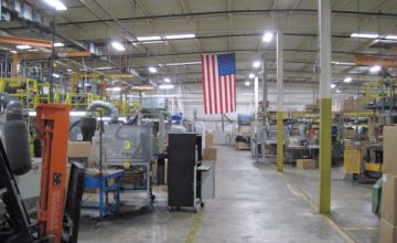 The PFC factory floor in Ohio