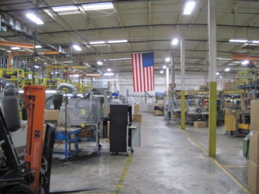The PFC factory floor in Ohio