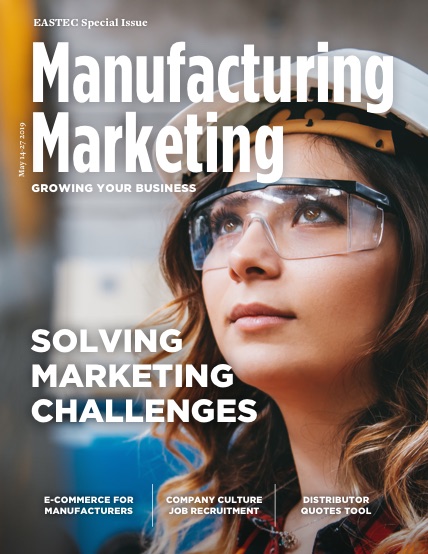 manufacturing marketing magazine cover