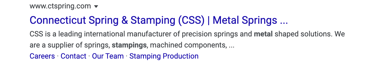 CSS Google