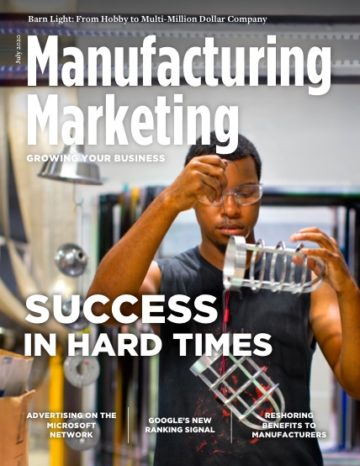 Manufacturing Marketing July 2020