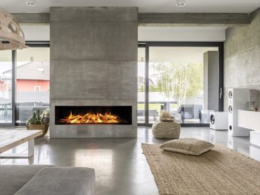 European Home fireplace