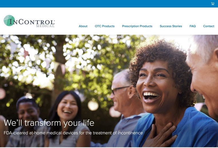 InControl Medical’s website today
