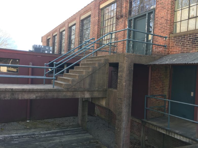 Bates factory stairs