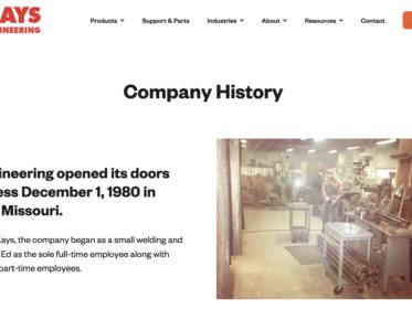 Kays-Engineering-company-history