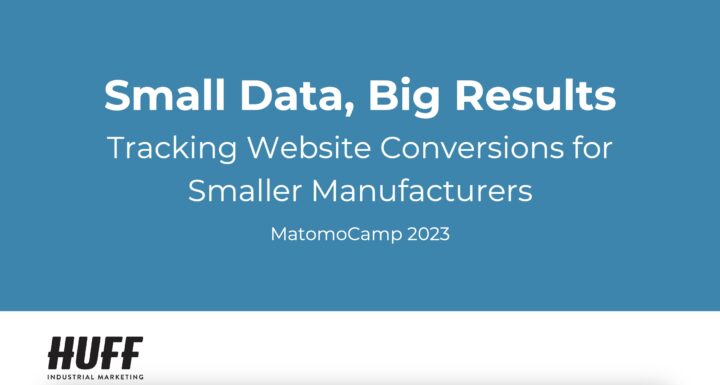 cover slide - huff matomocamp