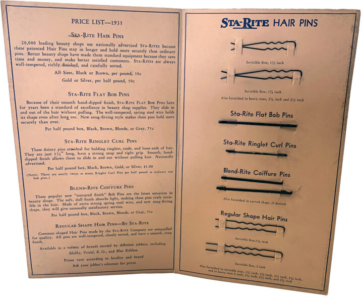 sta-rite 1935 price card