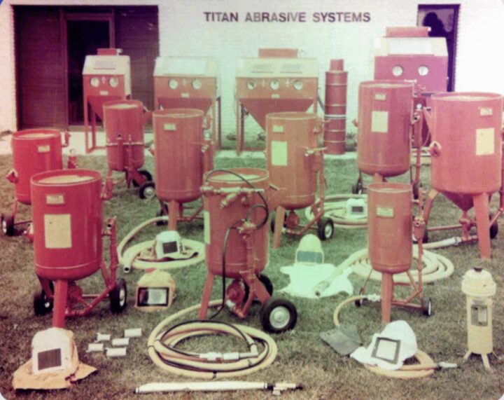 titan abrasive - 1960s product line