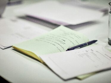 taking notes