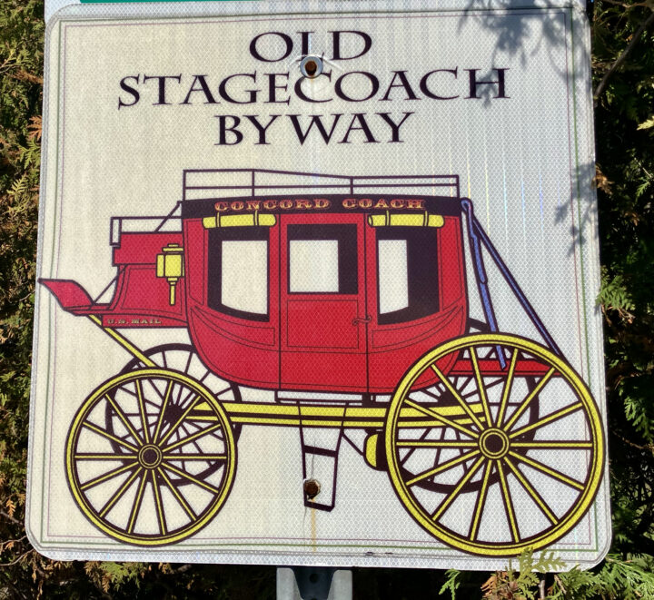 Old Stagecoach Byway Sign Photo © Dianna Huff