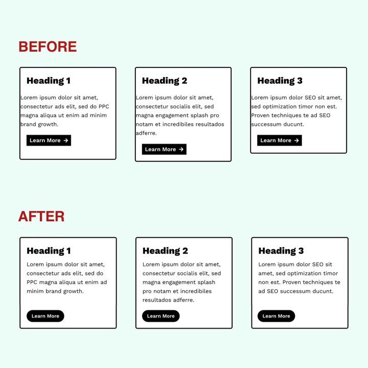 Attention to detail - web design